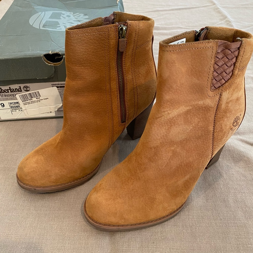 Timberland boots - 9M 4” heel